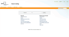Desktop Screenshot of evans.evpl.org